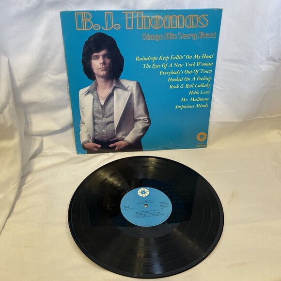 B.J. Thomas Sings His Very Best (Vinyl) Springboard SP-4005 Good+ LP Record - Picture 2 of 12